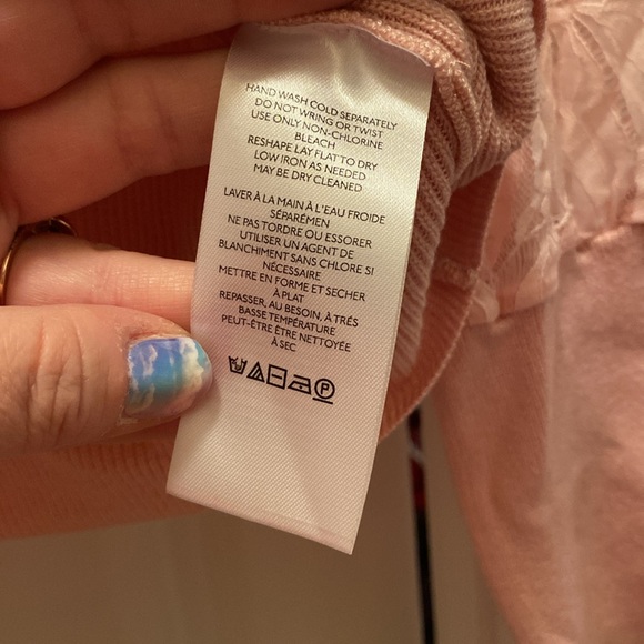 NWT Pink Anthropologie Sweater 2x - Picture 4 of 6